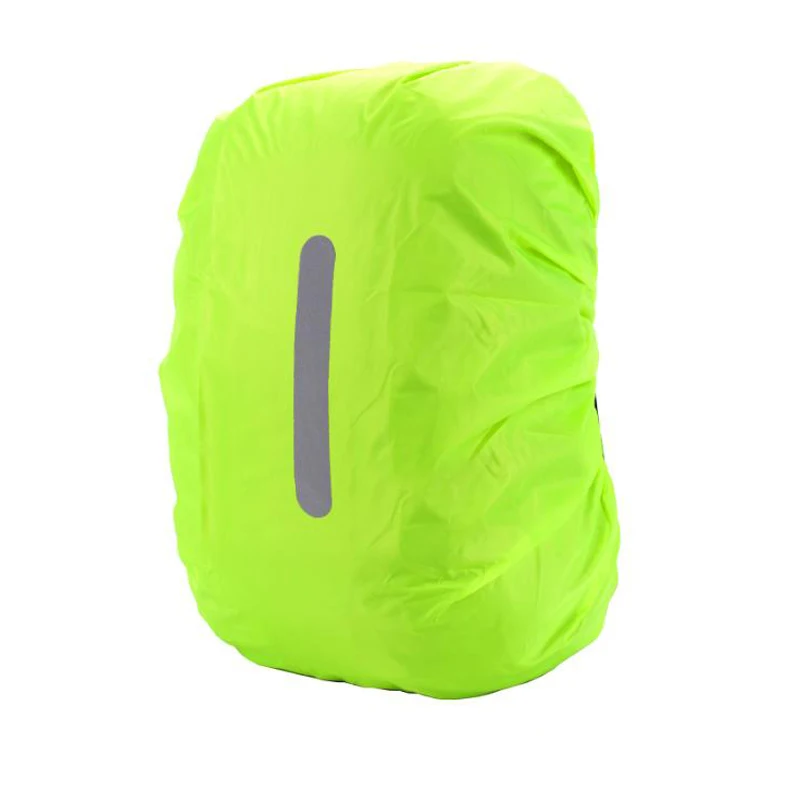 Customized  Colors Camping Bags  Cover  Reflective  Backpack  Covers Hiking  Bag  Waterproof Cover  For 35-80 Liters