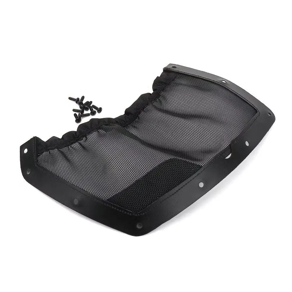 For Can-Am Maverick R 2024 Motorcycle modification accessories Rear Backrest Multifunctional Upgrade Seat Back Net Pocket UTV