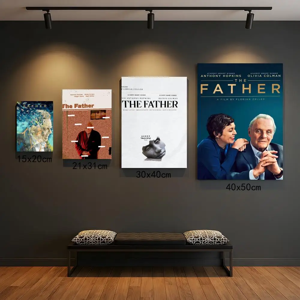 classic movie T-The Father 2020-R Poster Peel and Stick Wall Art for Cafe Office Bar and Home Decoration