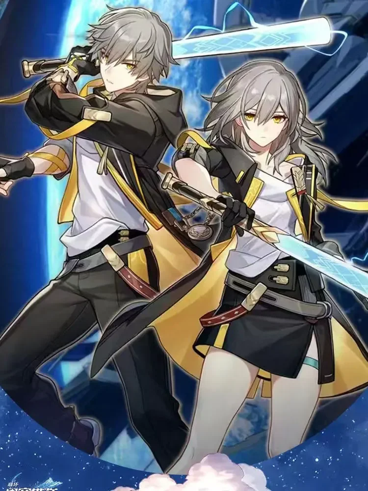 Properti Game Cos Star Rail Baru 2025 Properti Tongkat Bisbol Protagonis Properti Cosplay Perintis Rel Bintang Honkai