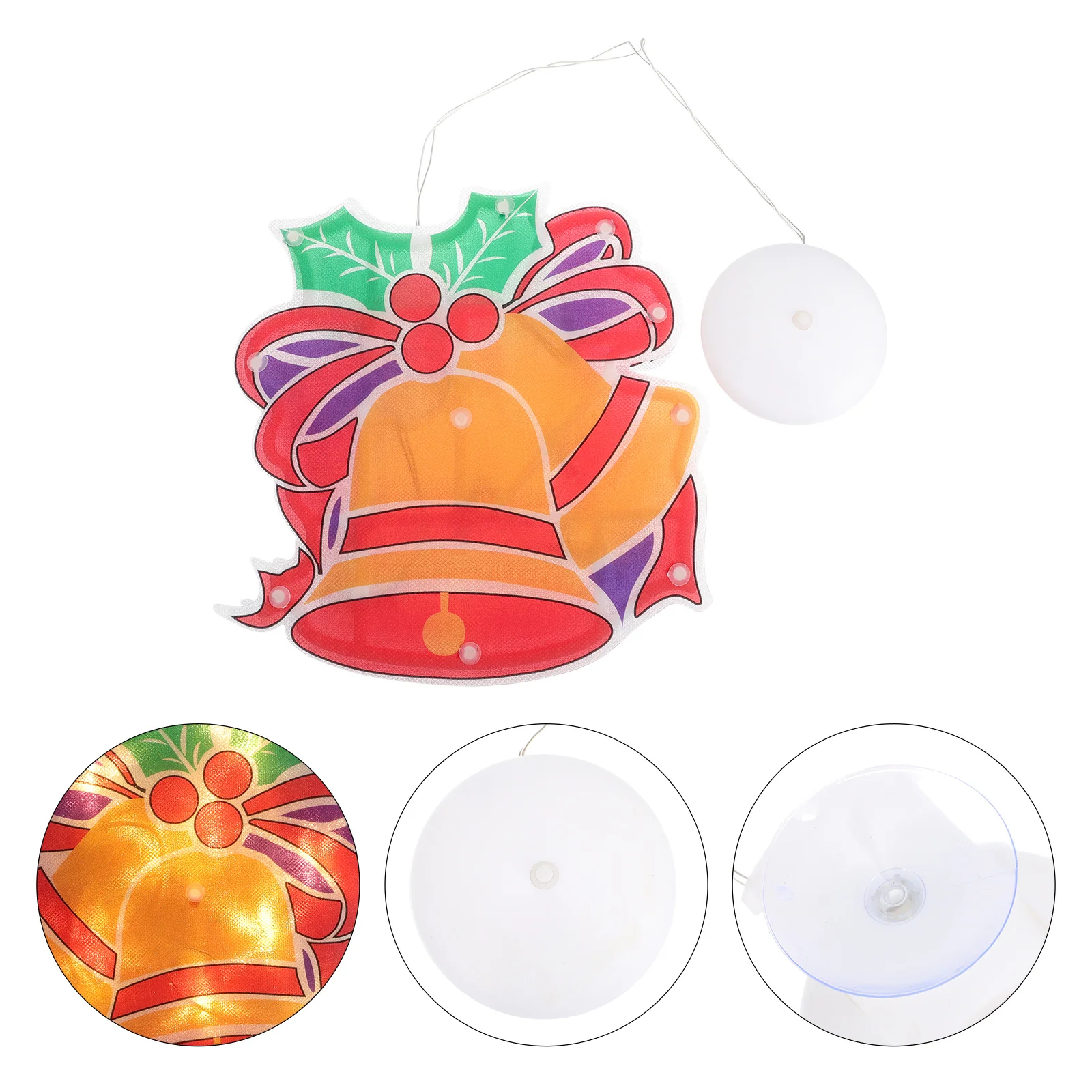 عيد الميلاد شفط كأس ضوء معلقة قلادة متجر نافذة مصباح للزينة ديكور حفلة إضاءة ديكوريّة حلية شفط الخفيفة