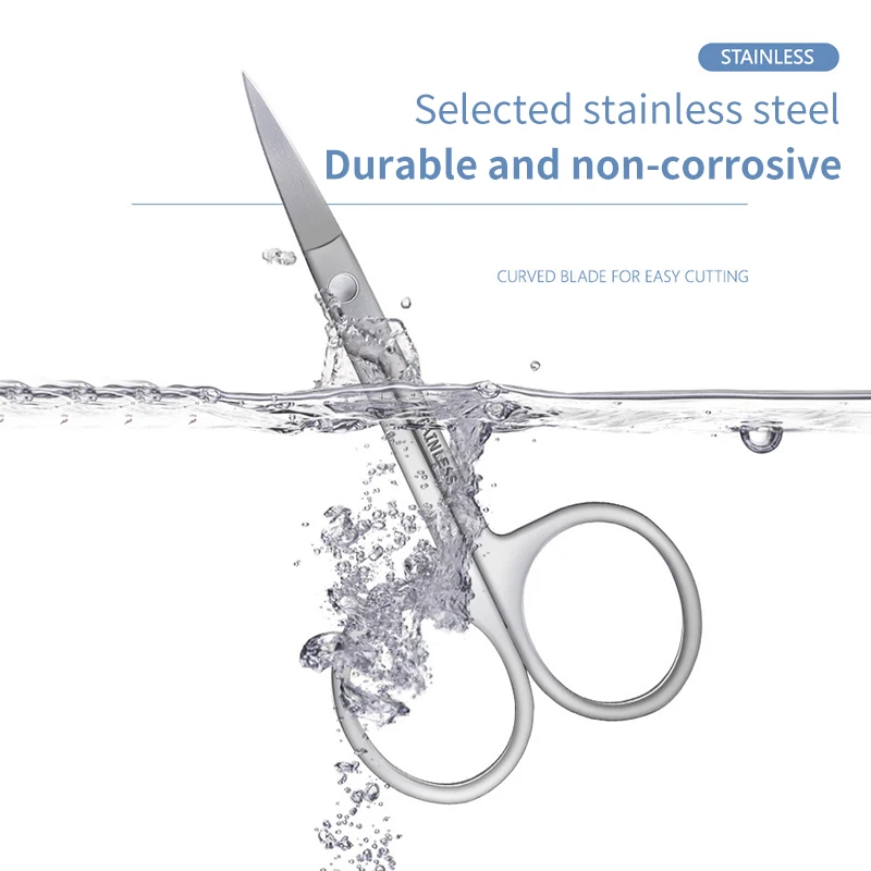Beauty scissors, eyebrow trimming, false eyelashes, double eyelid patches, nose hair scissors, eyebrow trimming scissors