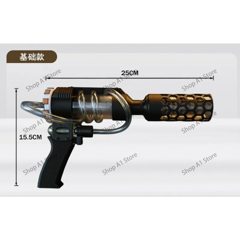 Physics Science Demo Tool Sci Fi Handheld Pulse Ion Blaster Air Vortex Cannon Toy