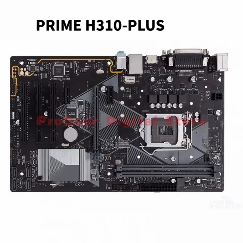 

Материнская плата ASUS H310-PLUS LGA1151 ATX с поддержкой DDR4 и процессоров i9-9900K