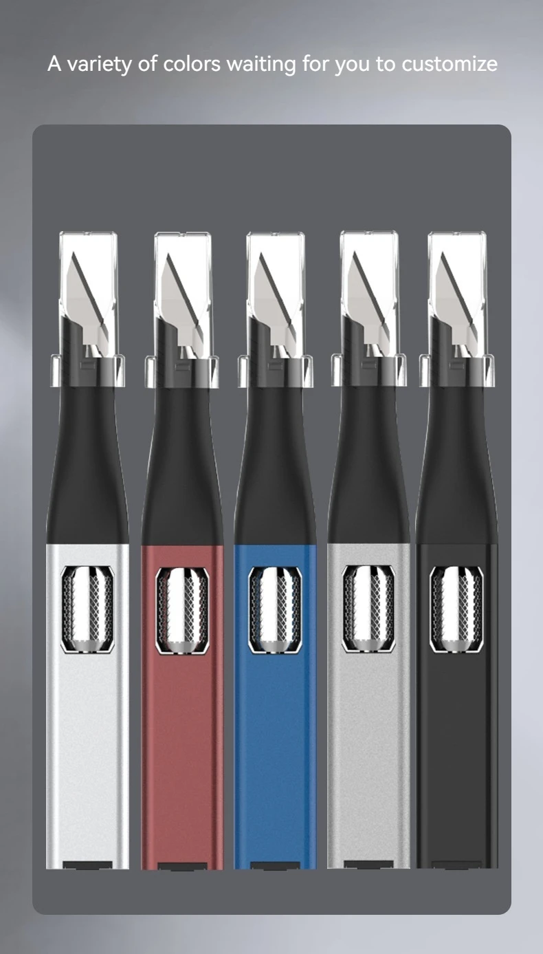 DIY Stift-Schnitzmesser | Wird mit 5 austauschbaren Horseshoe-Art-Klingen geliefert. – Detail 11