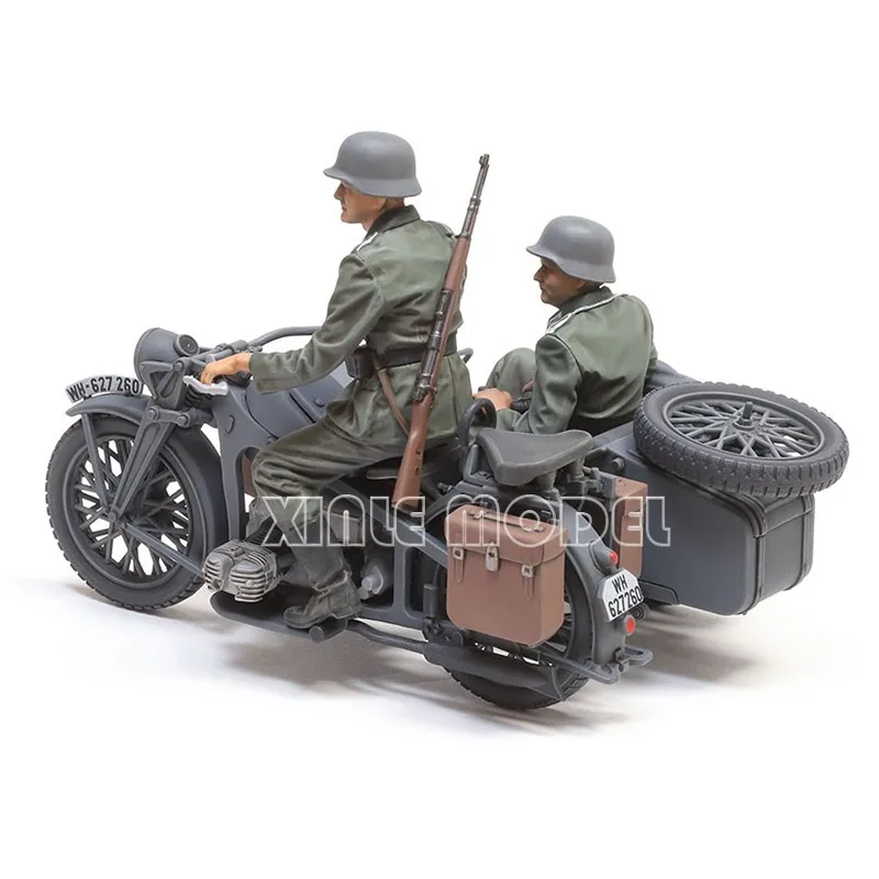 طامية 1/35 35384 ألمانيا KS600 دراجة نارية و سيارة جانبية مقياس أطقم منمذجة لتقوم بها بنفسك لعبة #5