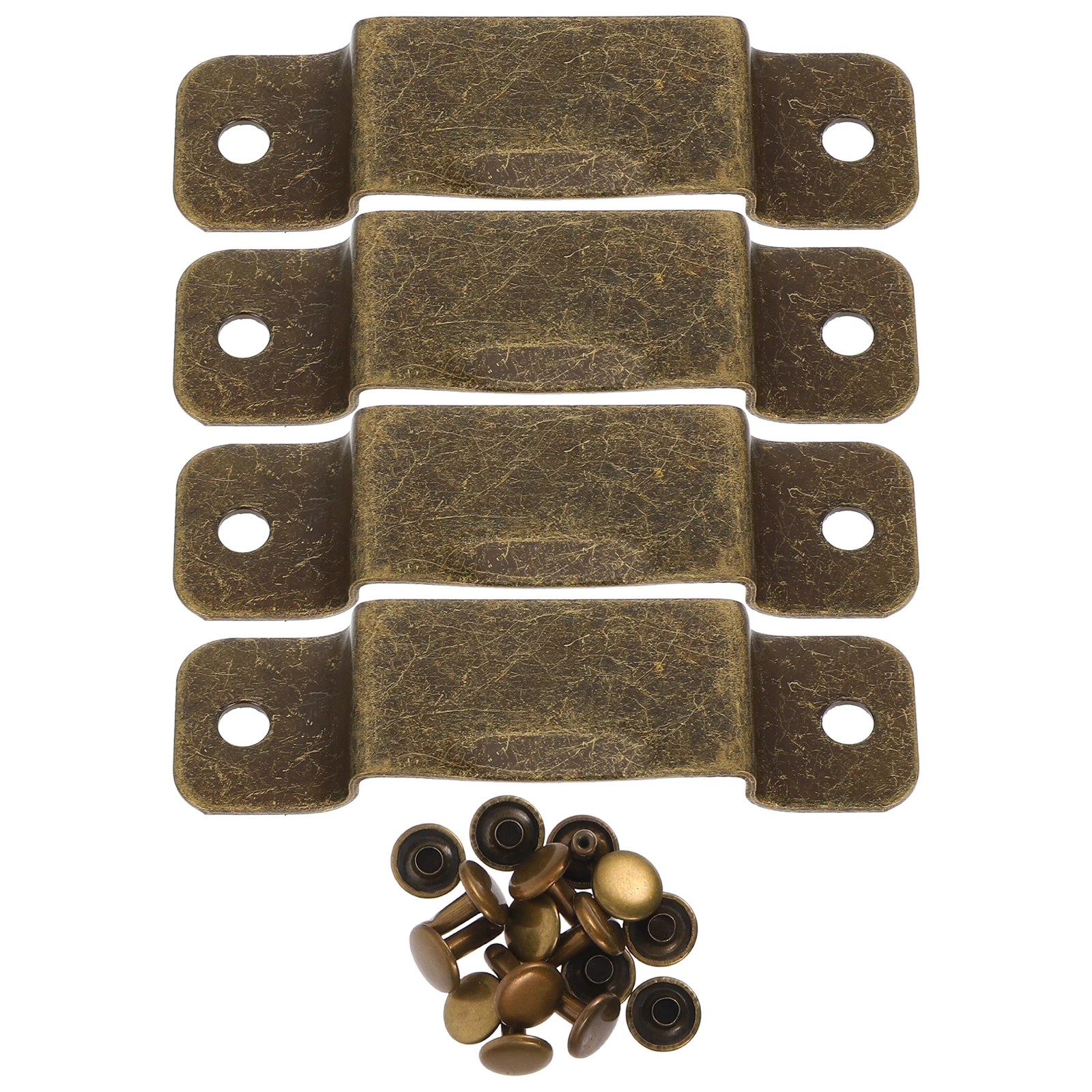 

1 set Tape Measure Clip Bronze Metal Tape Measure Clip For Pocket Secure Belt Pocket Mount Rivet Instrument Accessories