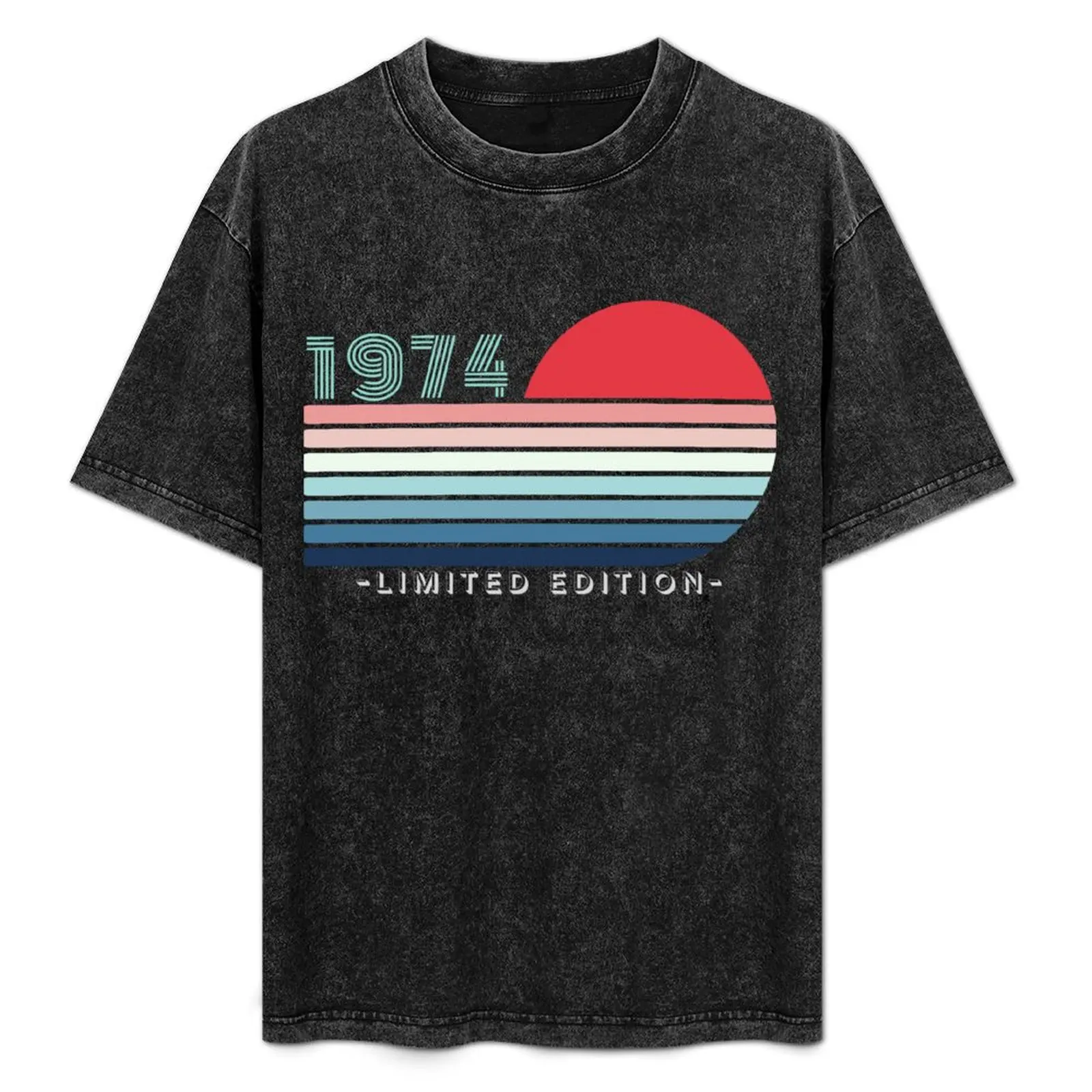 

Limited Edition - Born In 1974 - Birthday - Legend Since 1974 T-Shirt plus size tops shirts graphic tees blanks men tshirt