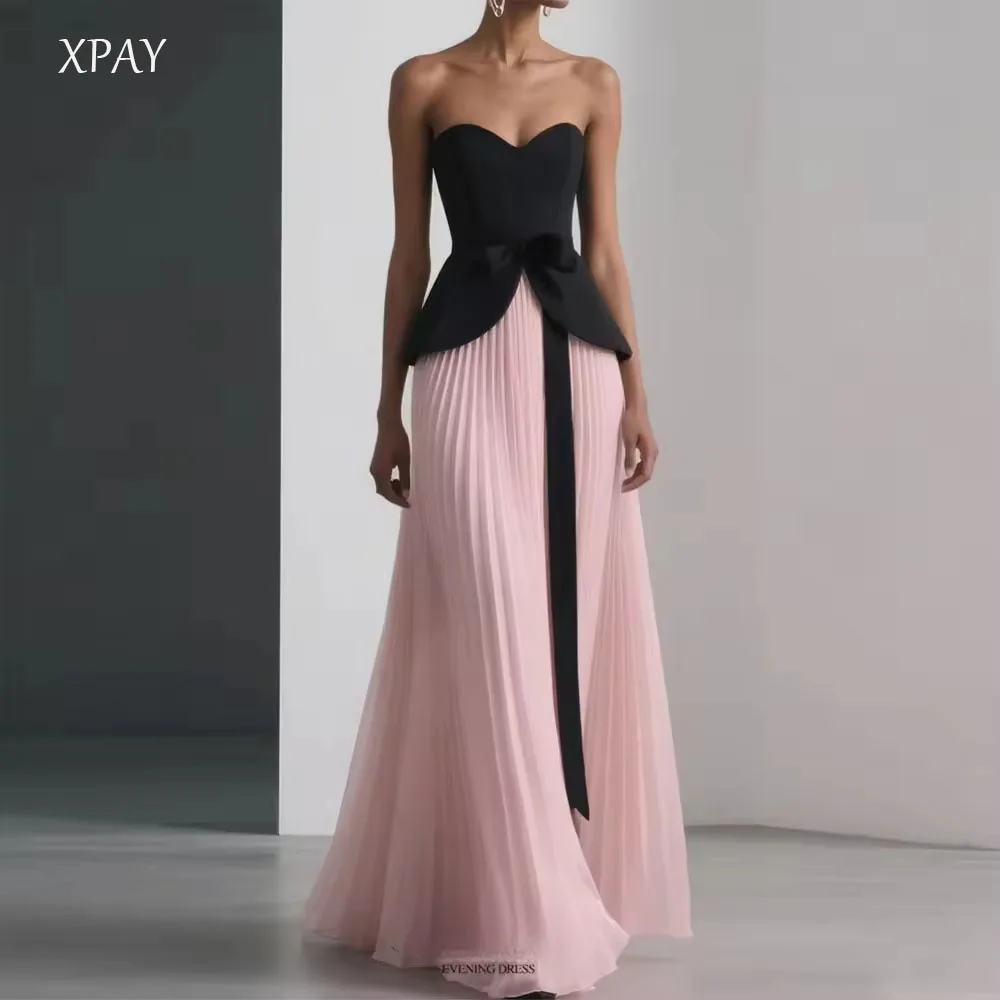 casual gown dress for women Maxi Dark Blue A-Line Sleeveless Spaghetti Strap Length:51