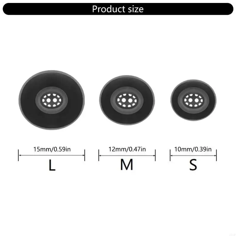 103f Poule d'oreille en silicone