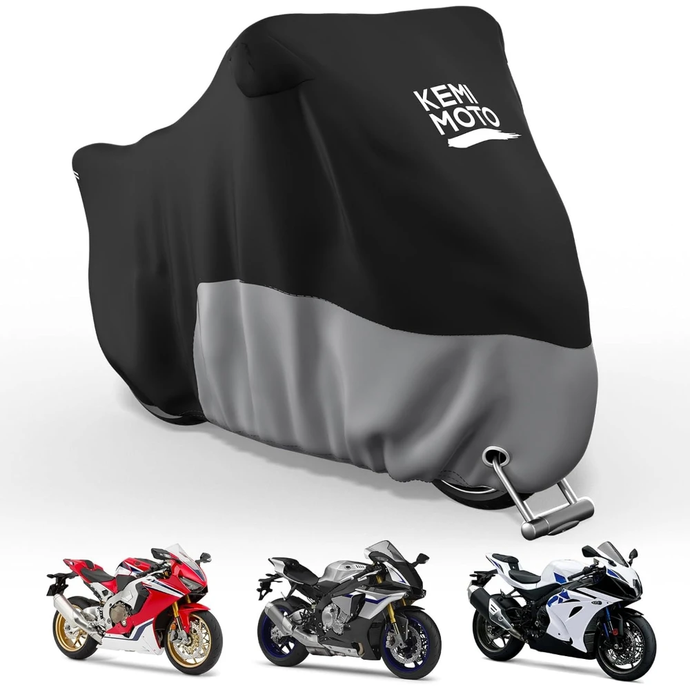 Motorcycle Covers Waterproof UV-Resistant Wind-Resistant Durable for CBR1000RR YZF-R1 GSX-R1000 ZX-10R for BMW S1000RR Protect