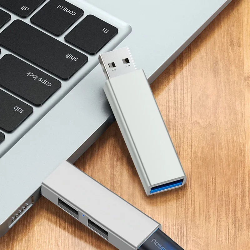 Type-c To USB 3.0+USB 2.0 Hub Extensions Ultra Slim Data Splitter For Phone Laptop Keyboard Mouse Printer,Card Reader