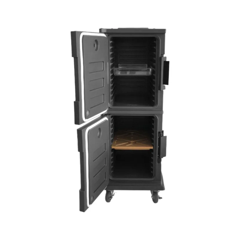 

Hotel restaurant special movable food incubator car incubator plastic rotational molding vertical