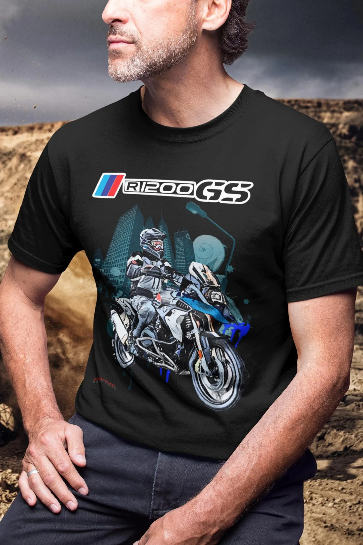 

471@EY B.MW R 1200 GS T Shirt The Ultimate Road Trip Motorcycle Tee Travel Rider Graphic Top For B.MW Motorrad Fans Adventure Gi