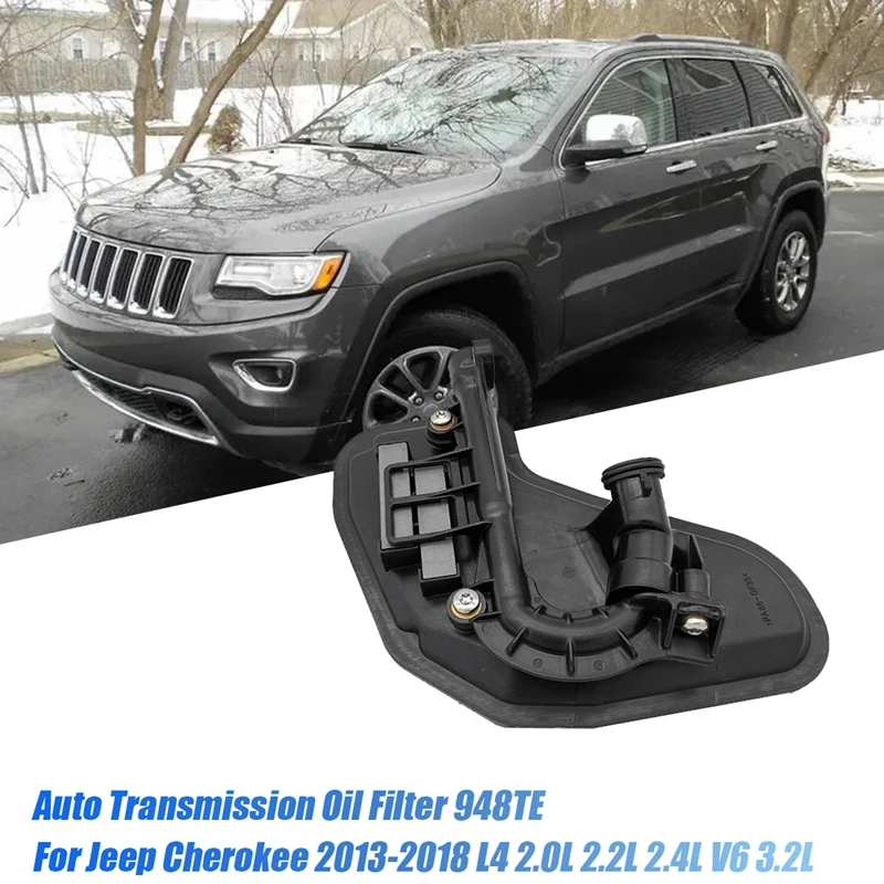 Масляный фильтр трансмиссии 948TE 4752814AA для Jeep Cherokee 0501-217 L4 695 л 2013 л 2018 л V6 л