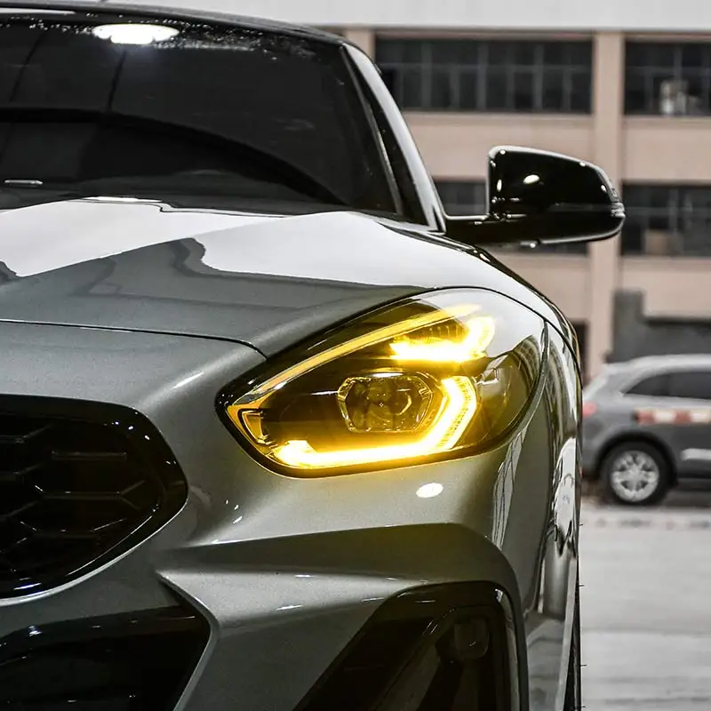 Para bmw z4 g29 módulo drl amarelo placa led jone diodo emissor de luz estilo csl amarelo luz de circulação diurna chip