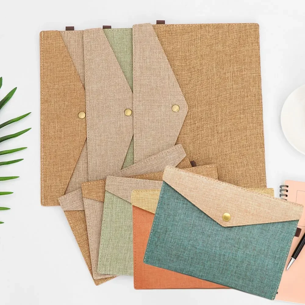

A4 A5 Folder for Documents Portable Organizer Folder Documents Canvas Document Pouch Felt Document Bag Office Supply