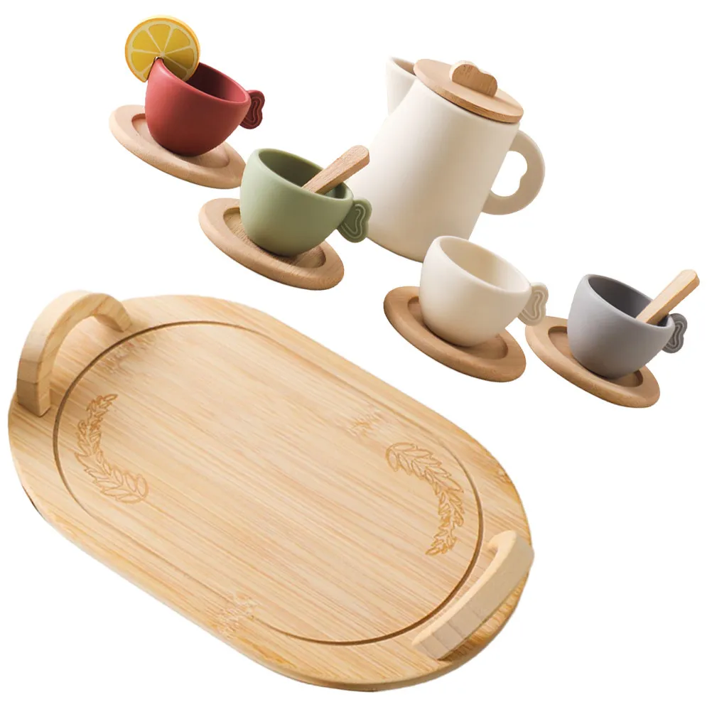 1-ensemble-de-service-a-the-en-silicone-et-bois-pour-tout-petits-ideal-pour-le-jeu-d'imitation-et-le-developpement-des-competences-sociales