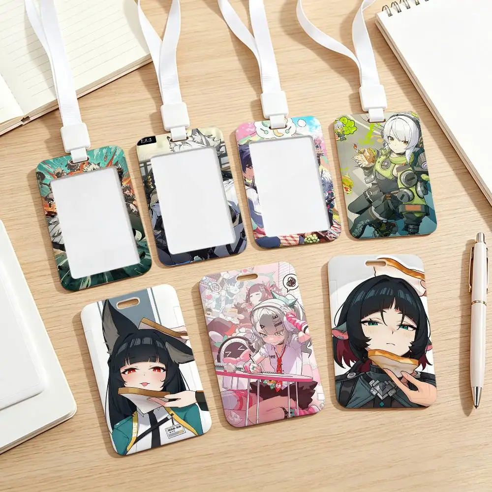 Zenless Zone Zero NFC Contactless Sliding Card Sleeve For Student Cards, Bus Cards, ID Cards, And Work Permits