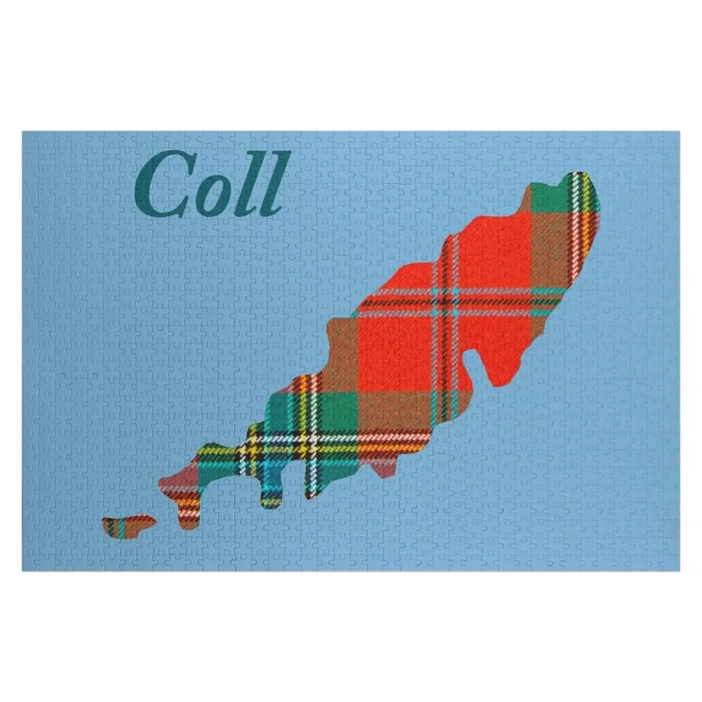 

Isle of Coll Jigsaw Puzzle Wooden Decor Paintings Personalized Child Gift Custom Gifts Customizable Child Gift Puzzle