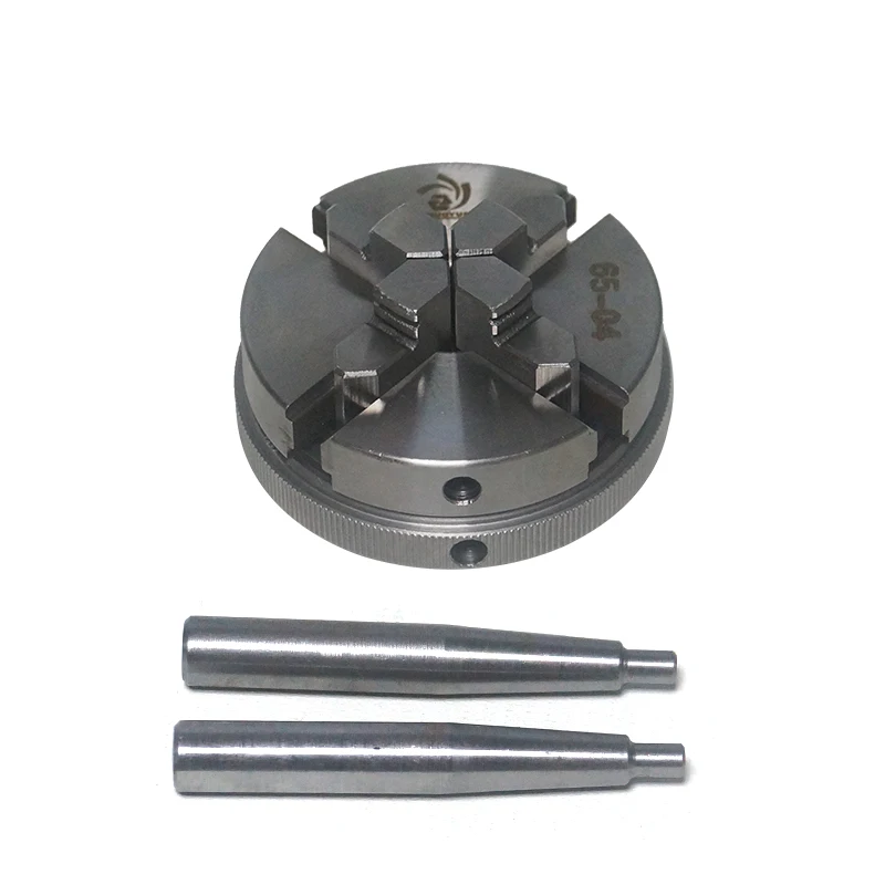 3Jaws 4 Jaws Wood Lathe Chuck 50/65/80/90/125mm Manual Chuck Self-centering DIY Metal Wood Lathe Tools