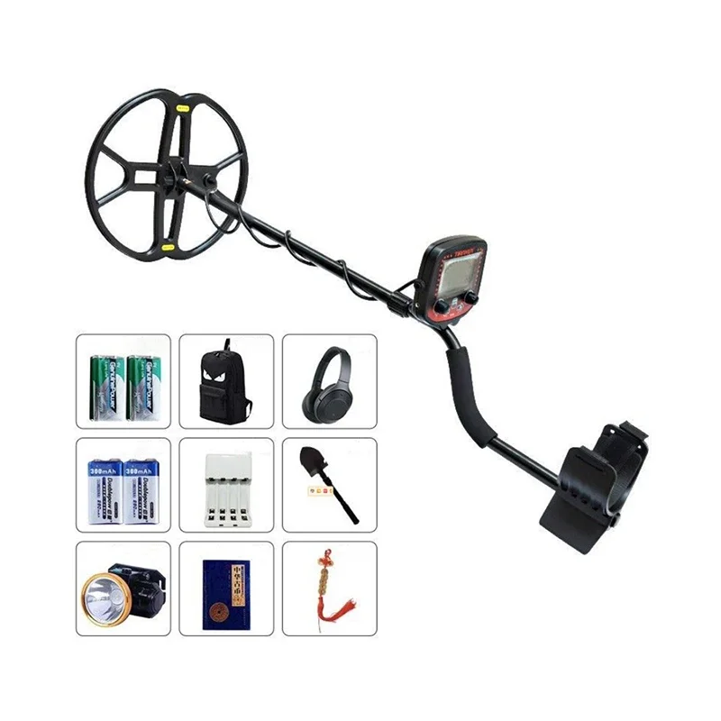 003 Treasure finder underground gold LCD display 3m depth metal detector