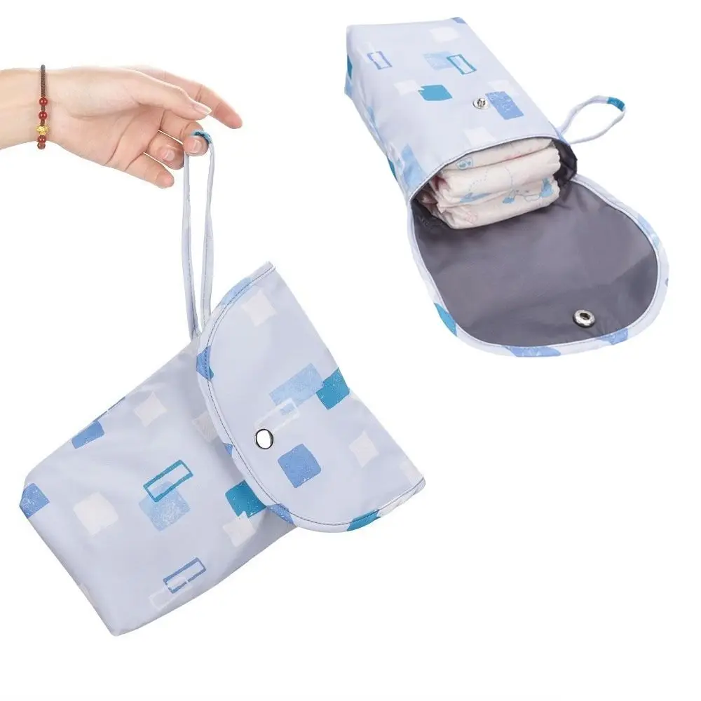 

Модная мультяшная сумка для детских подгузников из ткани Оксфорд, водонепроницаемая сумка для мамы, большая вместительная ручная сумка для хранения подгузников на выход