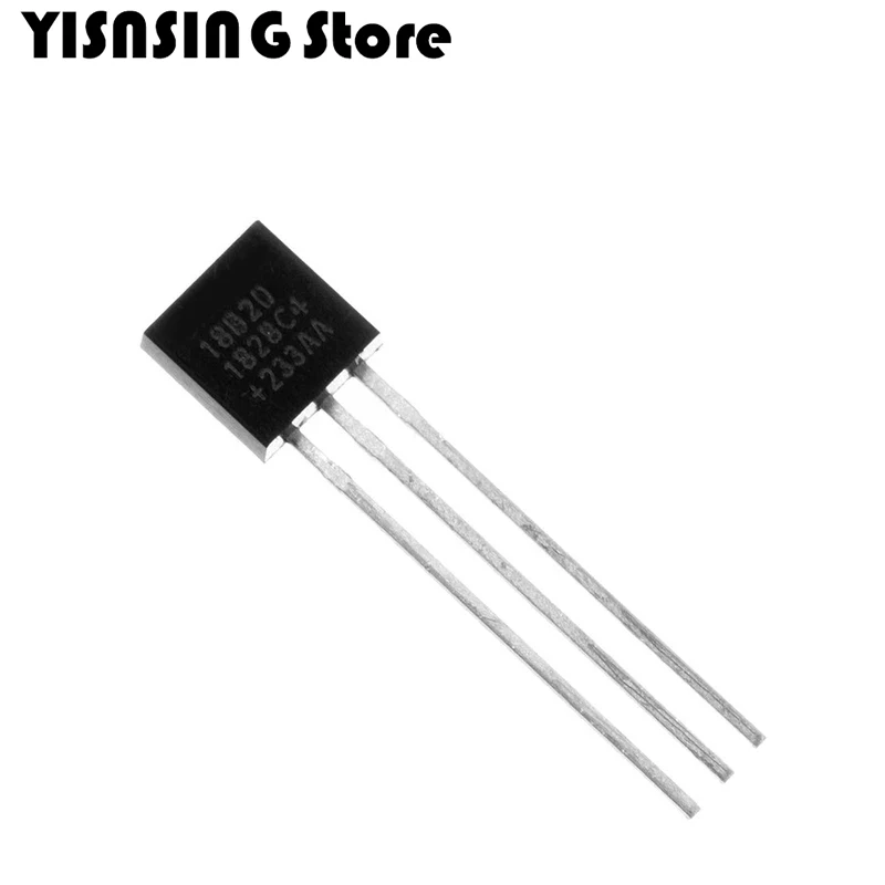 5PCS DS18B20 18B20 TO-92 Temperature sensor New and Origianl DS18B20 TO92 DS18B20 18B20