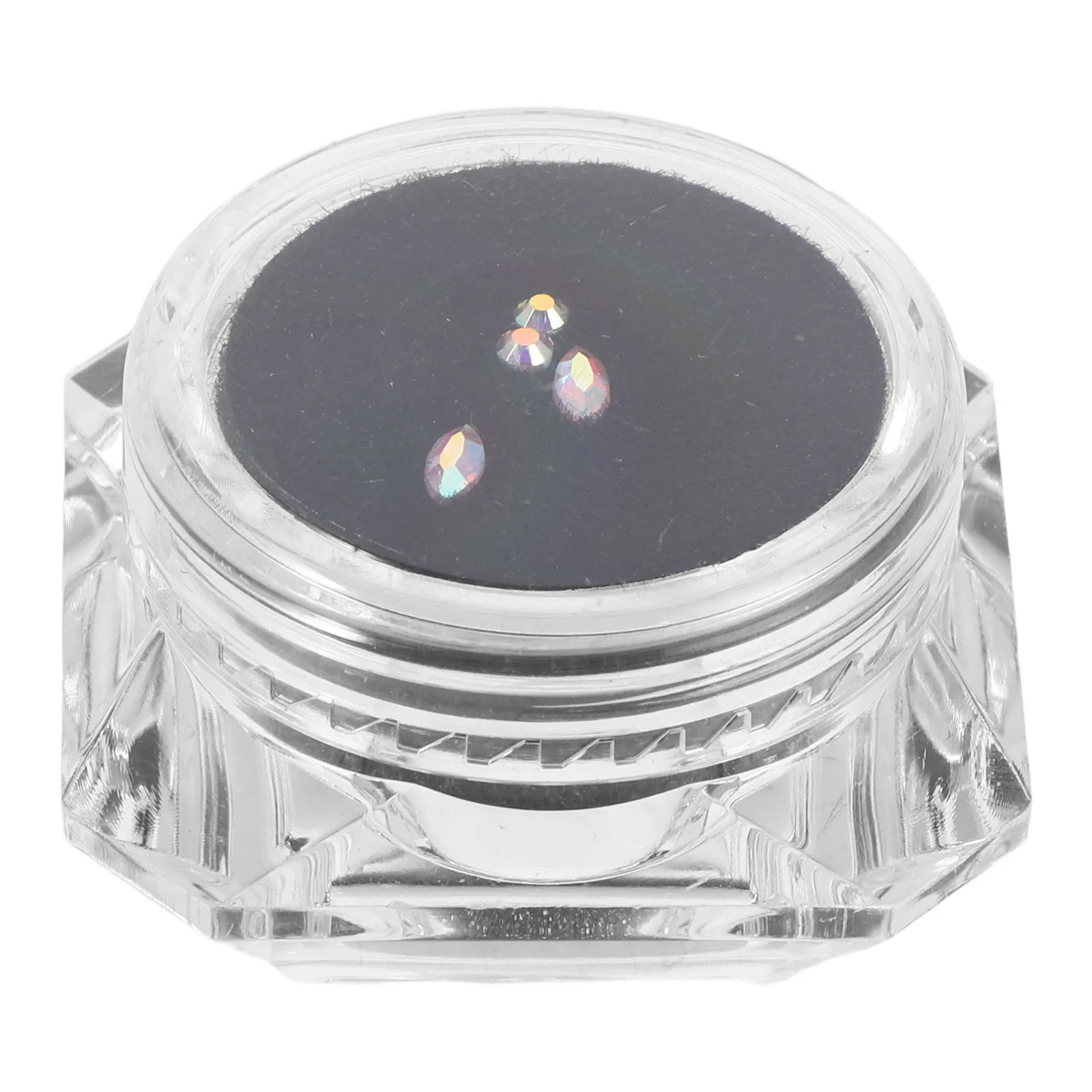 1Set Butterfly Tooth Gems Mini Glossy Clear Iridescent Acrylic Dental Jewelry Decorative Smile Gem DIY Party Accessory