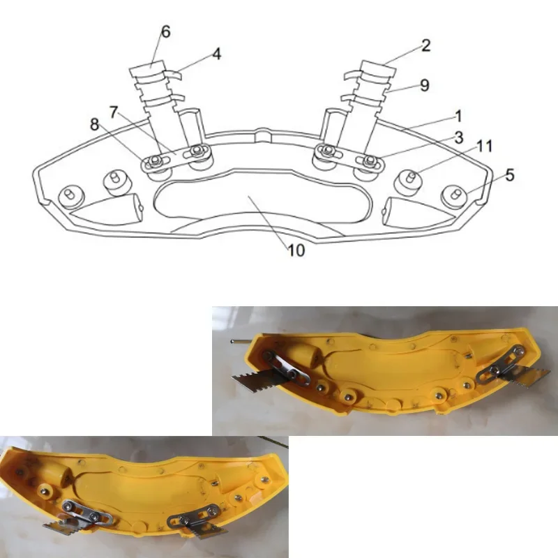 4 Or 2Pcs Melting Resistant Plastic Brake Caliper Cover Fixing By Screw For BMW Audi Mercedes Benz VW Car Accessories view 4