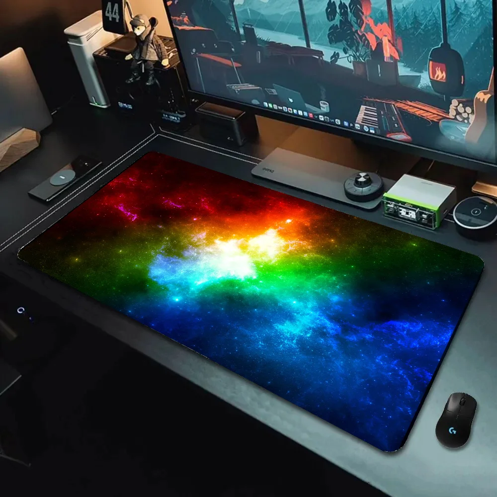 

Pc Cabinet Mousepad Games GALAXY Gamer Computer Mouse Pad Gaming Accessories Desk Mat Keyboard Mats Office Extended Xxl