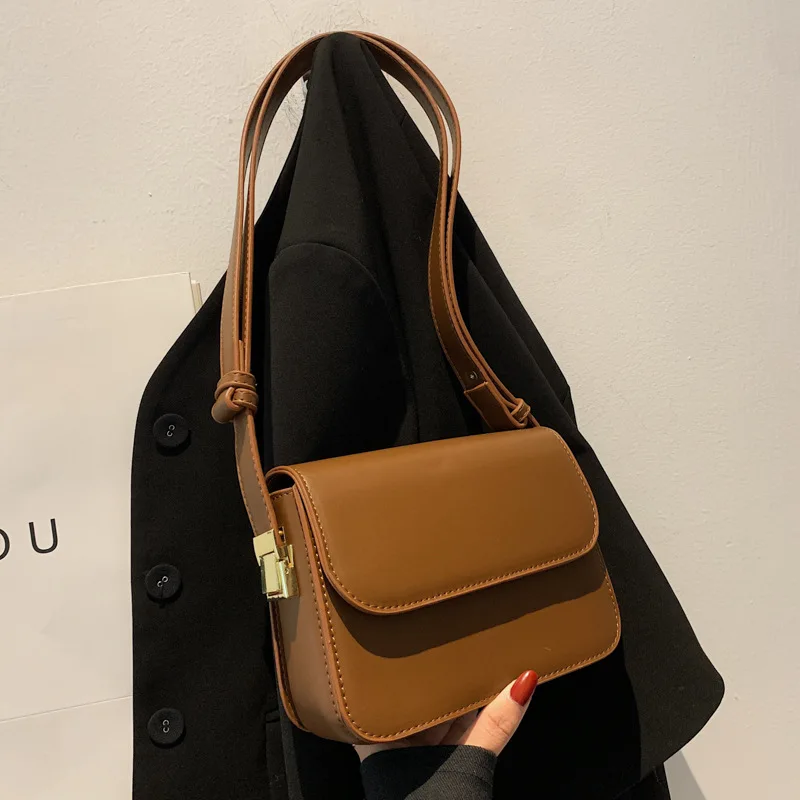 Autumn net celebrity western style small female bag  new trendy fashion popular messenger bag one-shoulder small square bag