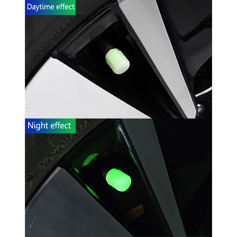 

4pcs Gas Nozzle Tyre Valve Cap Universal Vacuum Tire Valve Replacement Upgrading Parts for Auto Motorcycle Bicycle