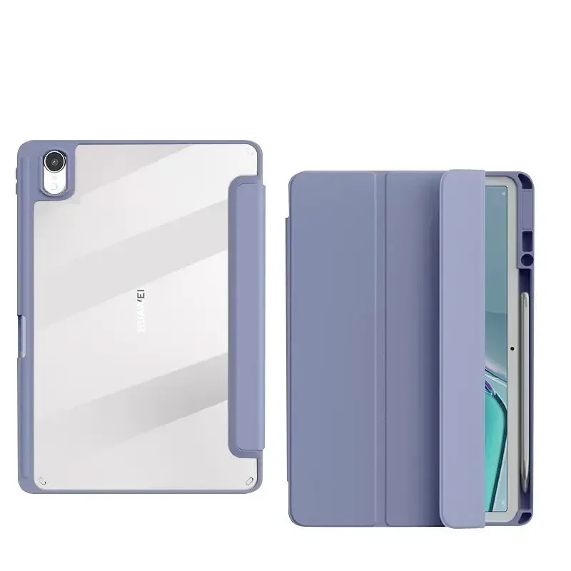 Etui na Huawei Matepad 11 5 z uchwytem na pióro PU Leather Acrylic Back Fold Smart Cover Etui na Huawei Matepad 11.5 11.5S 11.5 S Case