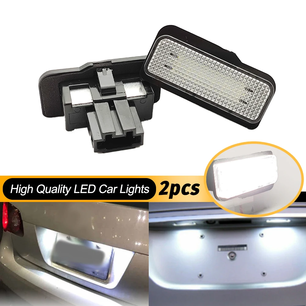 Canbus White LED License Number Plate Light For Mercedes Benz E-Class R171 2D W211 W219 4D W203 W211 W203 5D