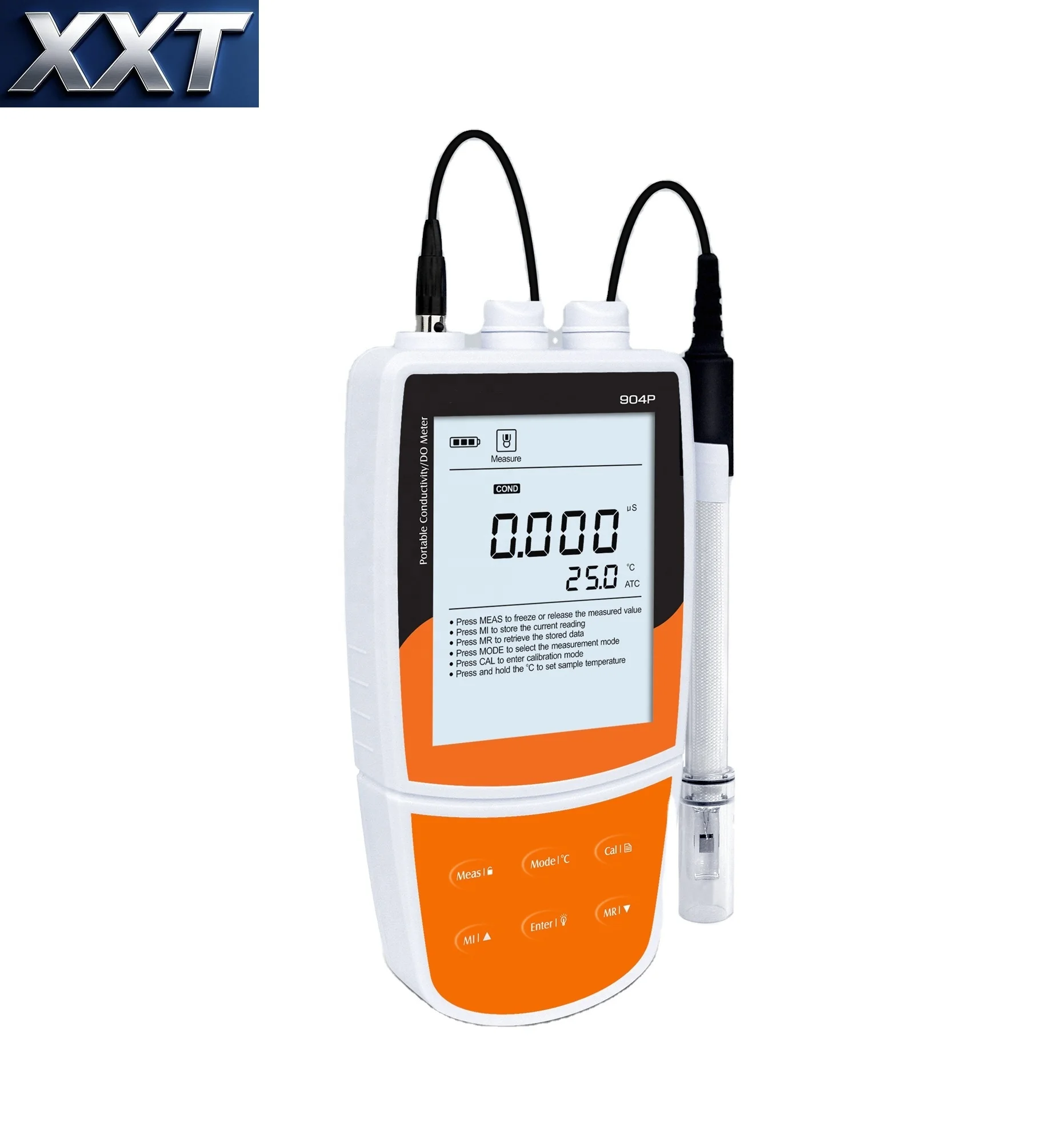 XXT Portable Multi-index Water Measuring Instrument Detect Conductivity Dissolved Oxygen For Field Sample Inspection