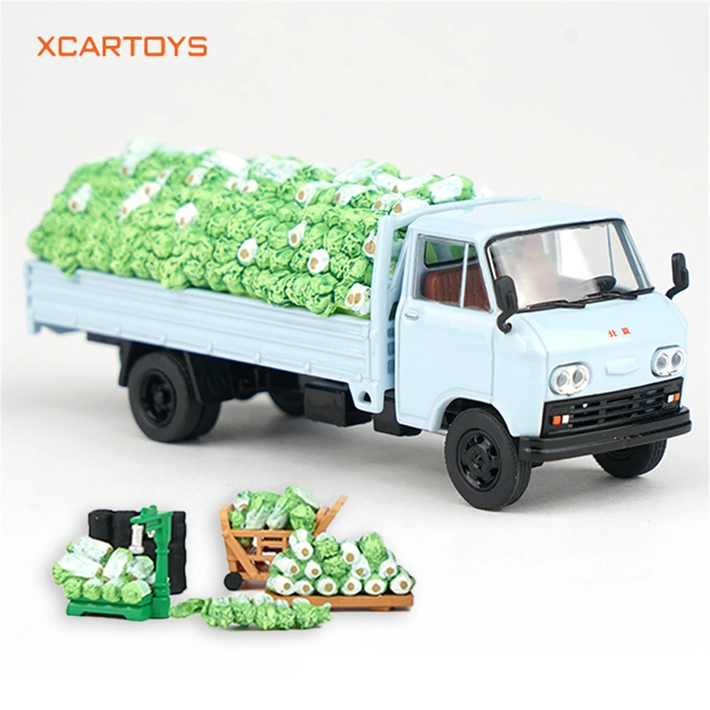 

Xcartoys сплав 1/64 модель автомобиля игрушка Пекин BJ-130 легкий грузовик-зимний транспортер капусты украшения для рабочего стола коллекционные игрушки