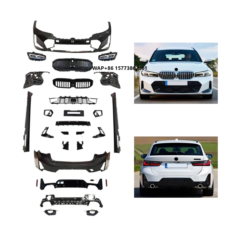 

G20 for BM 3 Series Body Kit 2020-2022 Car Modification Non-Destructive SPORT LCI Front Rear Fog Light Effective for Later 2023