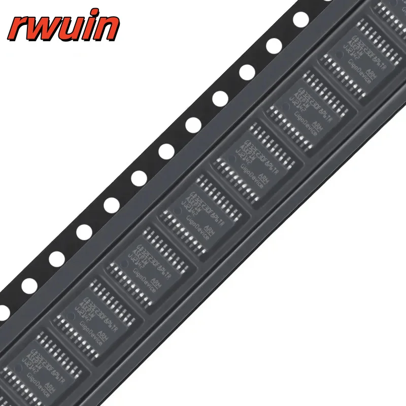5Pcs/1pc GD32E230F8P6TR GD32E230 GD32 GD32E 32E230F8P6TR TSSOP-20 ARM Cortex-M23 32-bit Microcontroller MCU IC Controller Chip