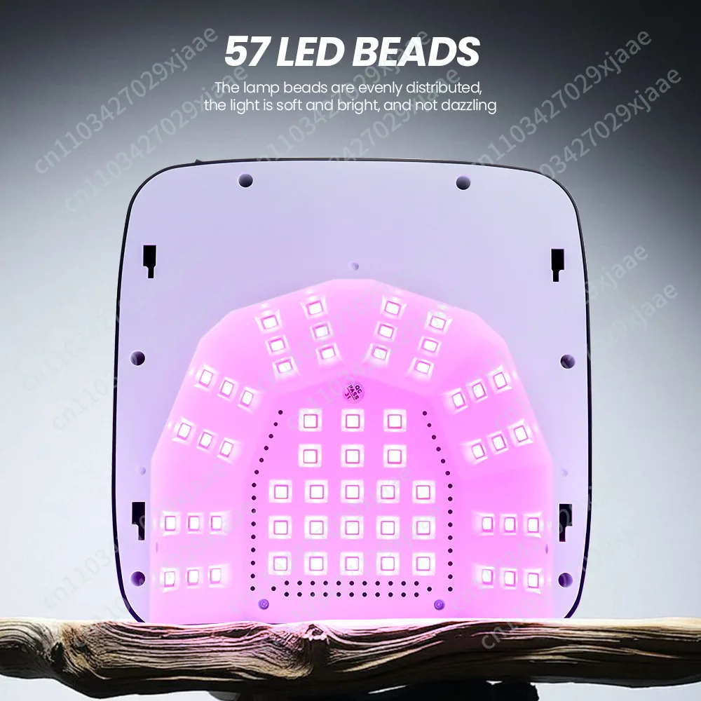 Nail light therapy machine 57LED sticker diamond storage battery nail baking lamp