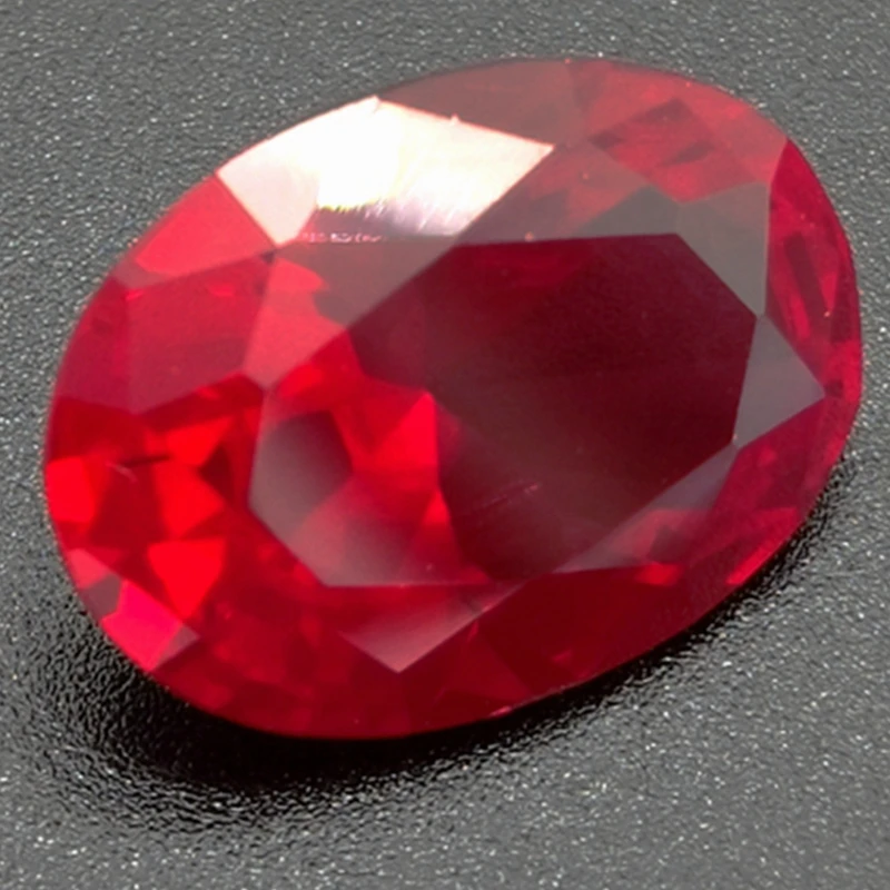 Unheated 10.50 Cts Natural Mined 10mmx14mm Sri-Lanka Ruby Red Rectangle Cut VVS Gem