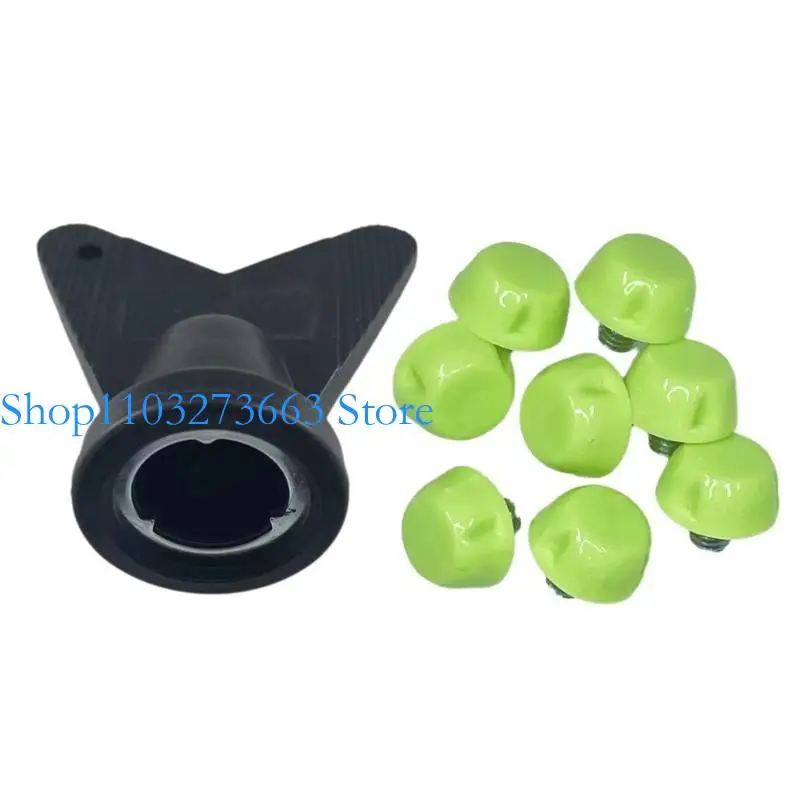 R6FE 12pcs พลาสติกเปลี่ยนแกน, studs studs football soccer studs แทน