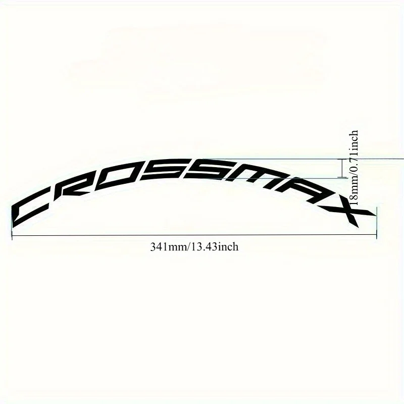 2D Flat Motorcycle Helmet Sticker 9pcs A Set of Riding Stickers Is Suitable for 2023 Mavic CROSSMAX Mountain Bike Wheel Set Whee