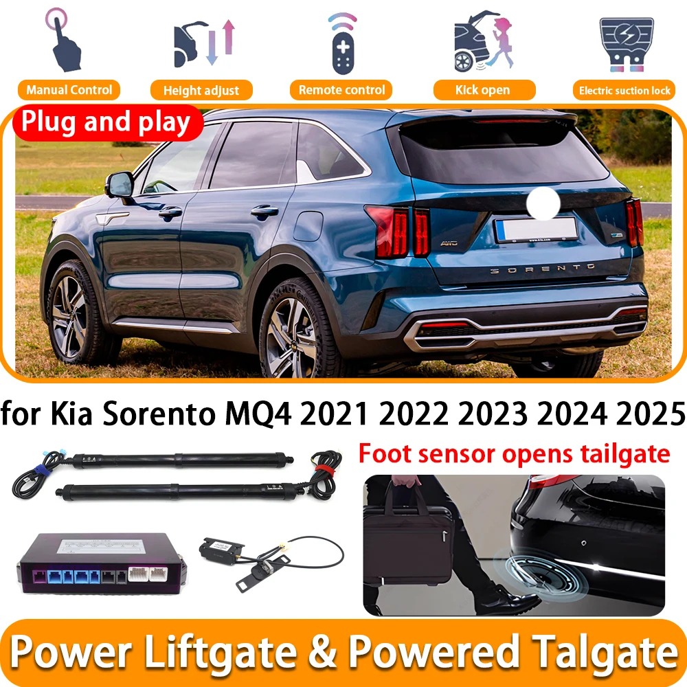 ZJCGO for Kia Sorento MQ4 2021 2022 2023 2024 2025 OEM Electric Automatic Powered Tailgate Power Liftgate System Trunk Lift Kit