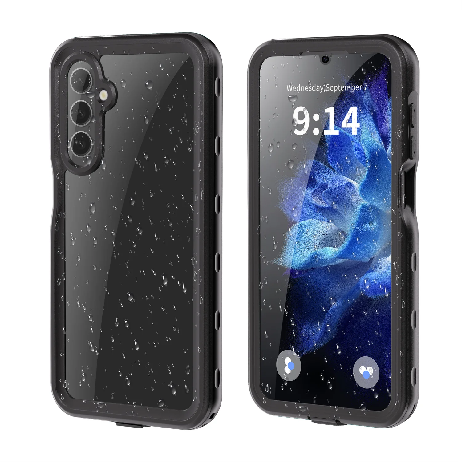 

2024 New Arrival Shellbox IP68 Waterproof Case for Galaxy A16 5G Military Grade Protection Heavy Duty Defender Cover Diving Case