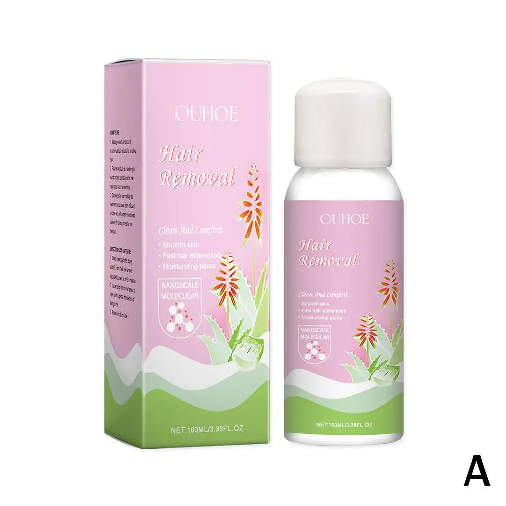 Honey Mousse Painless Hair Removal Spray Armpit Leg Gentle Beeswax Arm Care Skin Removal Repair Mousse Depilatory Spray Hai G3T5