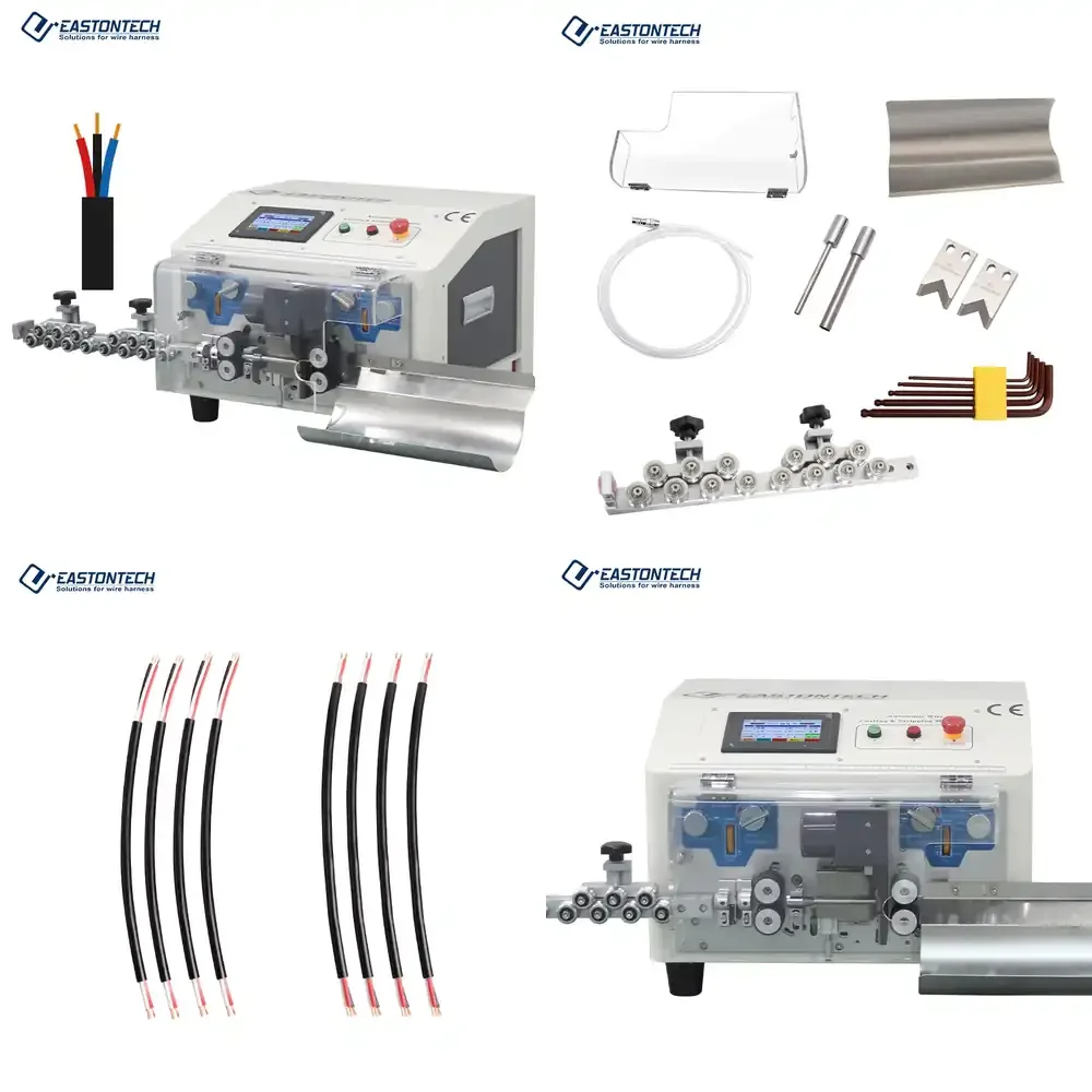 

Precision Fully Automatic Wire Cutting and Stripping Machine Automatic Multicore Cable Double Layer Stripping Machine