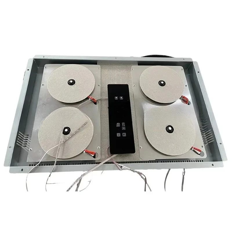 Invisible Built In Induction Hob Cooktop Stove Cooker Under Granite Marble Countertop Hidden 4 Burner Hob Separated Control