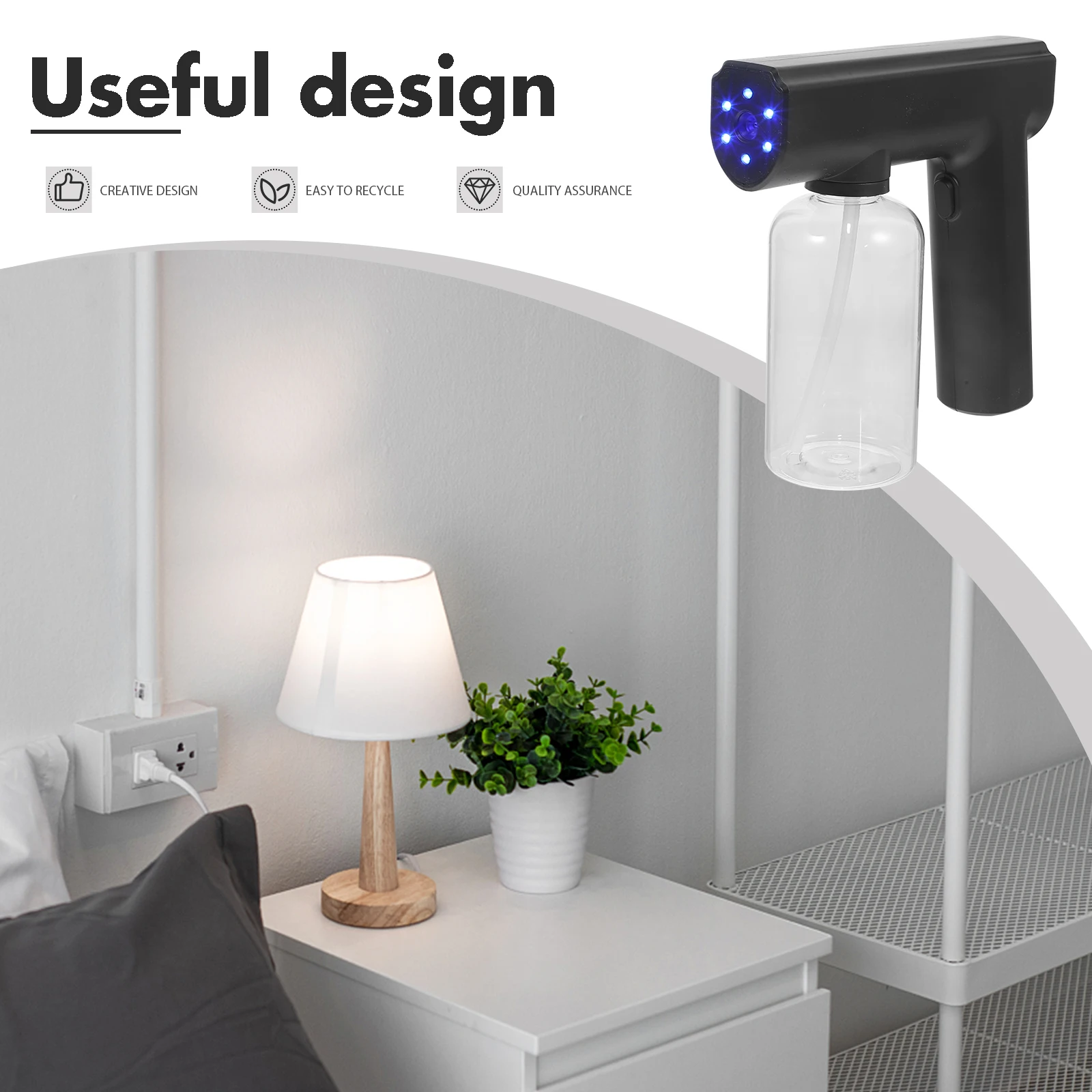 

1 Set Large Capacity Portable Handheld Sprayer For Home Office Car Indoor Outdoor Handy Sterilizer Tool Garden
