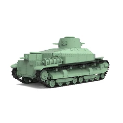 SSMODEL SS72624 1/72 25mm Military Model Kit IJA Type95 Heavy Tank